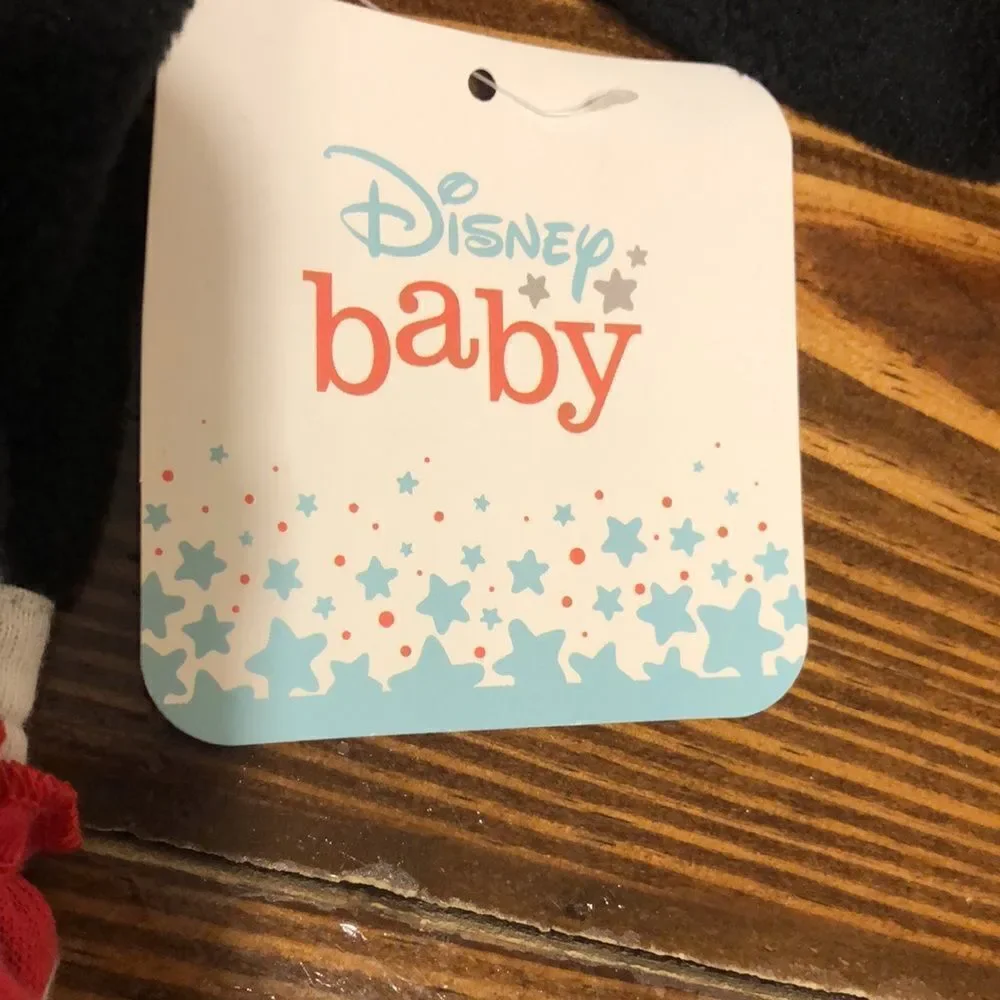 NWT Minnie Mouse Baby Girl Fleece Outfit